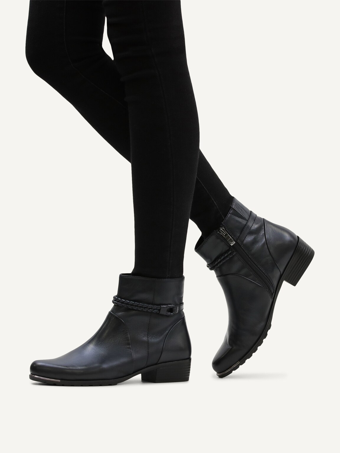 Caprice, Leather Bootie - blue OCEAN NAPPA, image 2 of 6