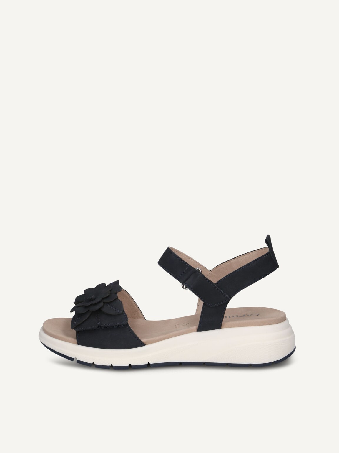 Caprice, Leather Sandal - blue OCEAN NUBUC, image 2 of 5