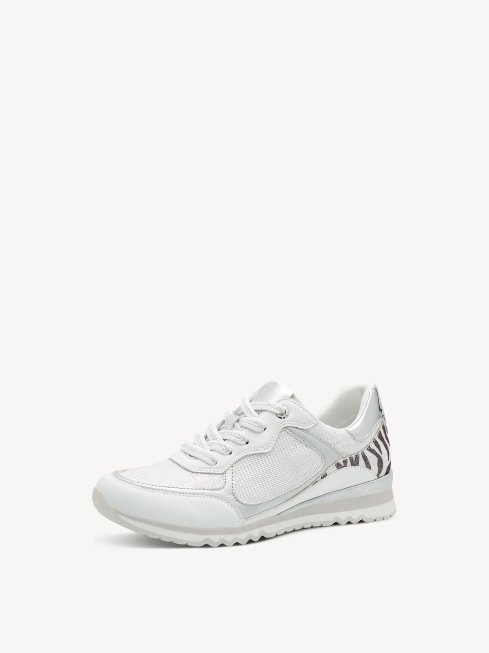 Marco Tozzi, Sneaker - bianco WHITE COMB, immagine 2 di 6