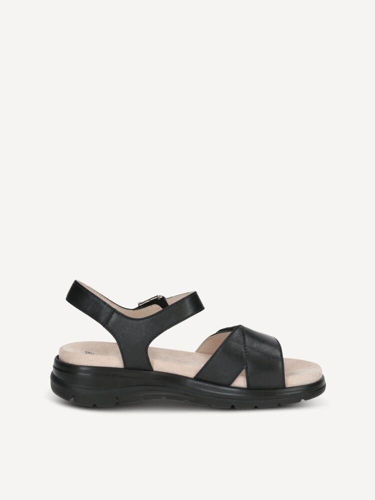 Caprice, Sandale en cuir - noir BLACK NAPPA, image 3 sur 5