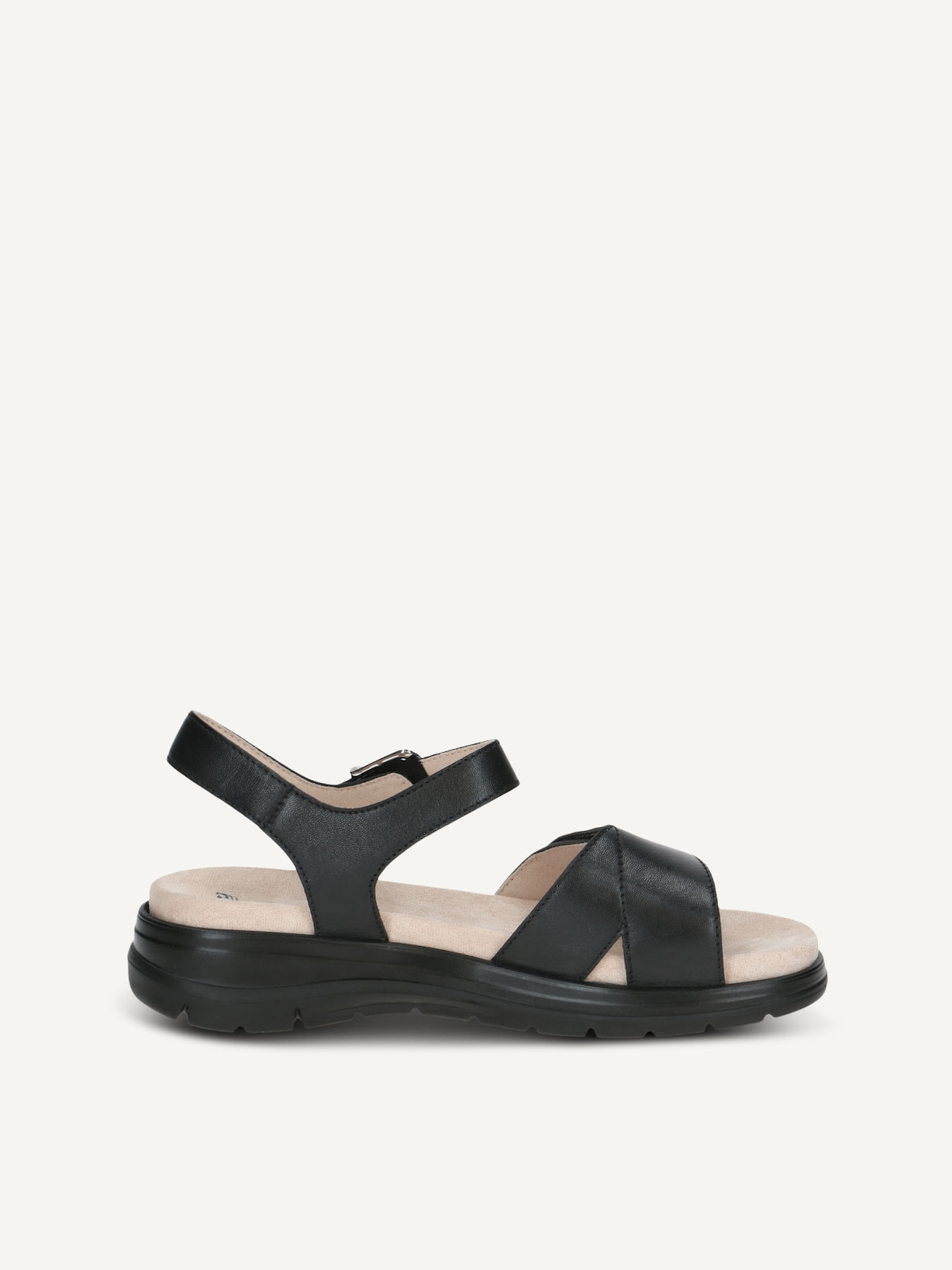 Caprice, Sandale en cuir - noir BLACK NAPPA, image 3 sur 5