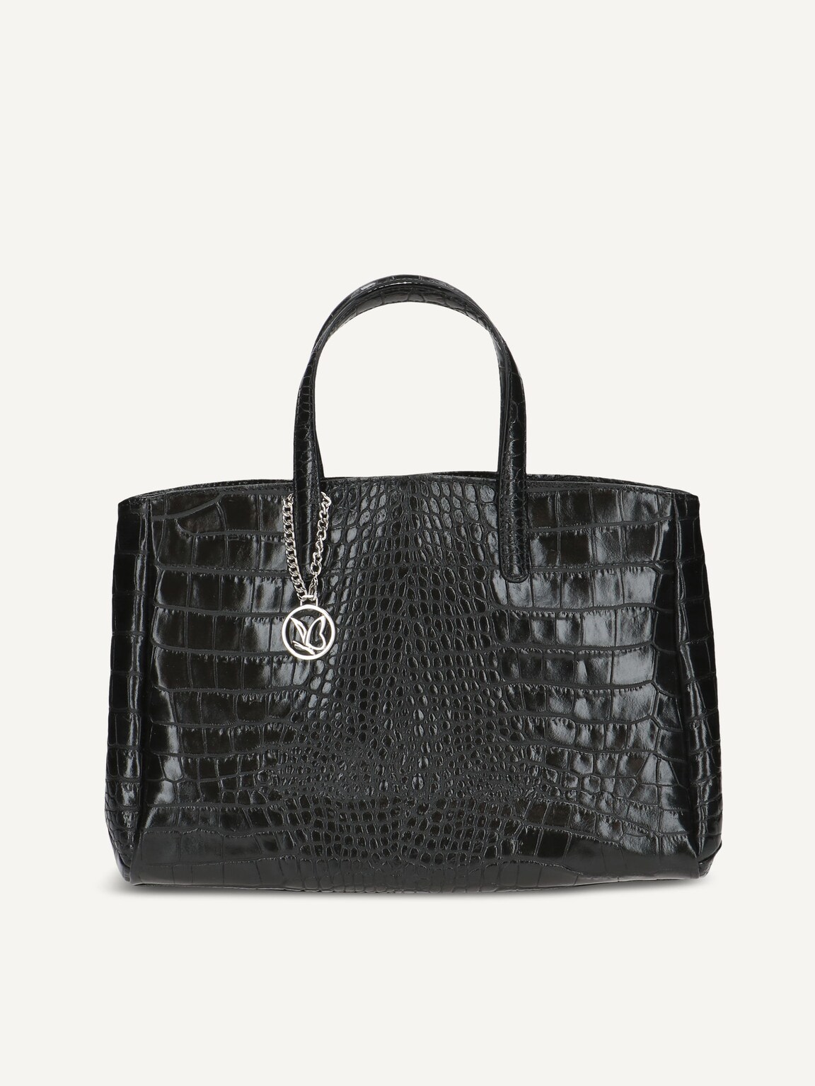 Caprice, Leather Handbag - black BLACK REPTILE, image 2 of 4