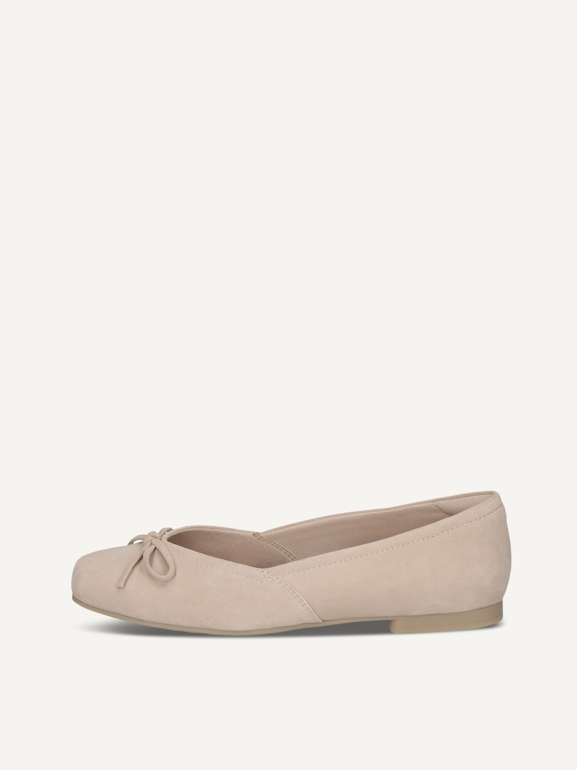 Caprice, Leather Ballerina - beige BEIGE SUEDE, image 2 of 5