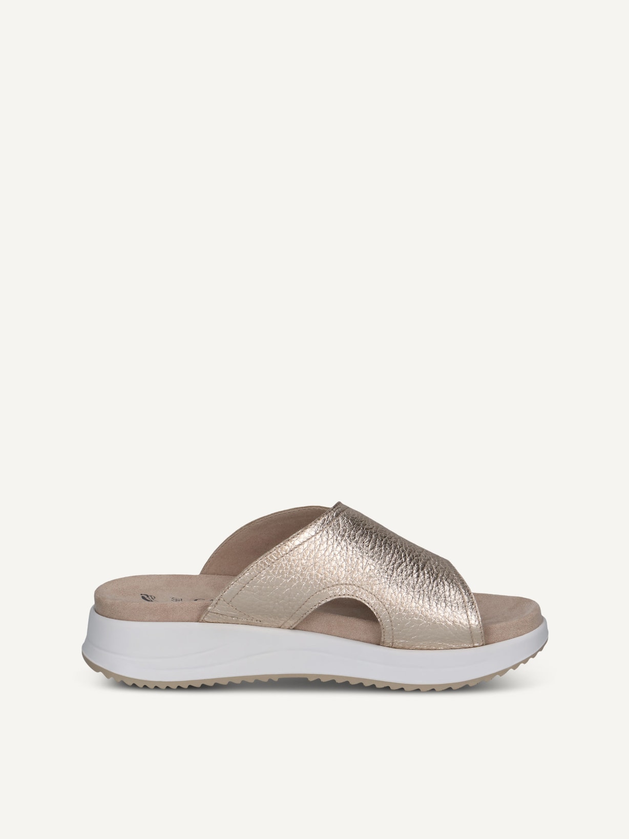 Caprice, Mule en cuir - métallique LT.GOLD DEER, image 4 sur 6