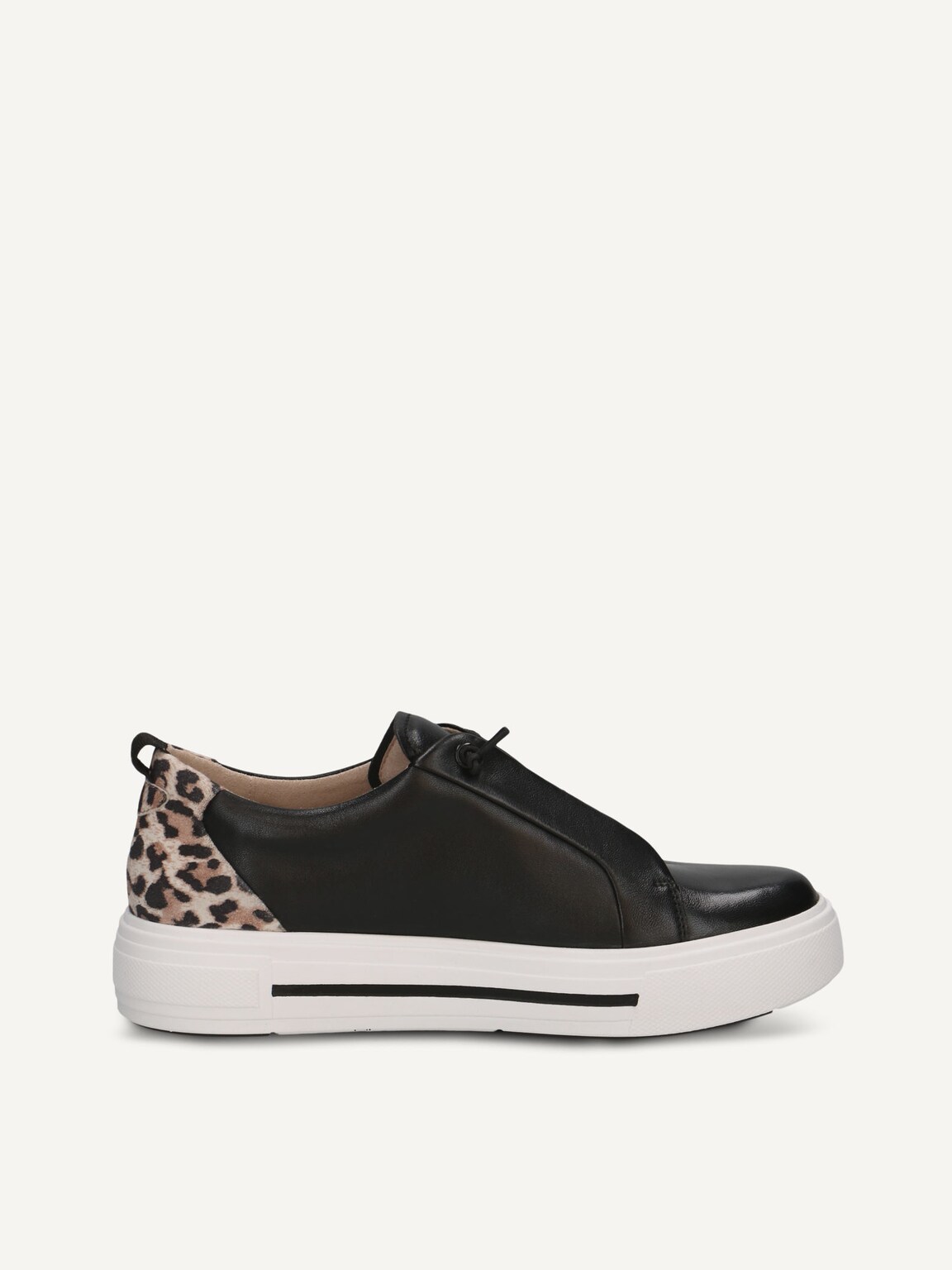 Caprice, Leather Sneaker - black BLACK COMB, image 3 of 5