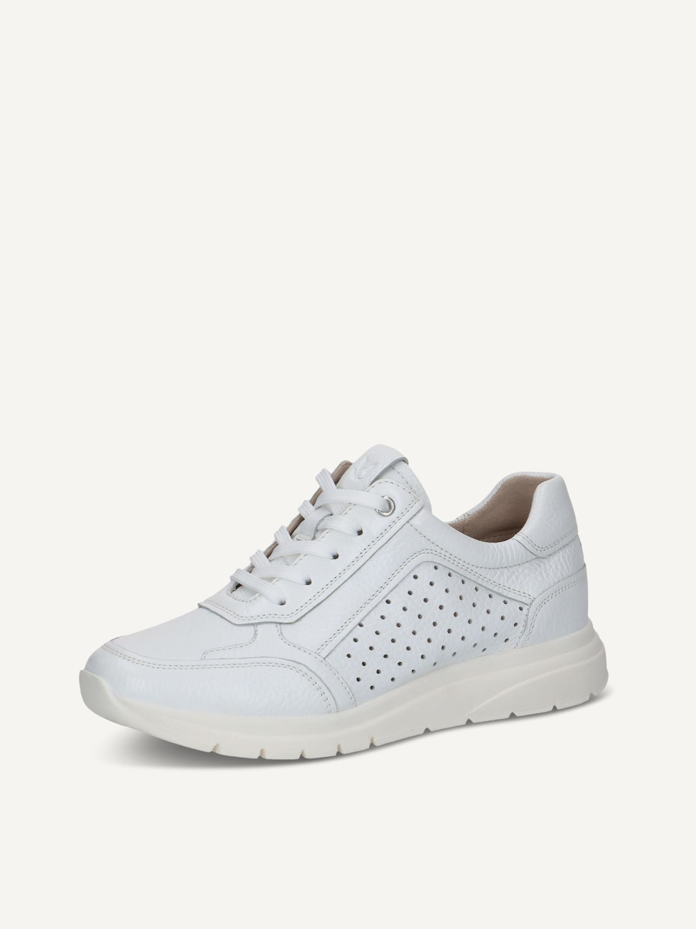 Caprice, Basket en cuir - blanc WHITE DEER, image 2 sur 5