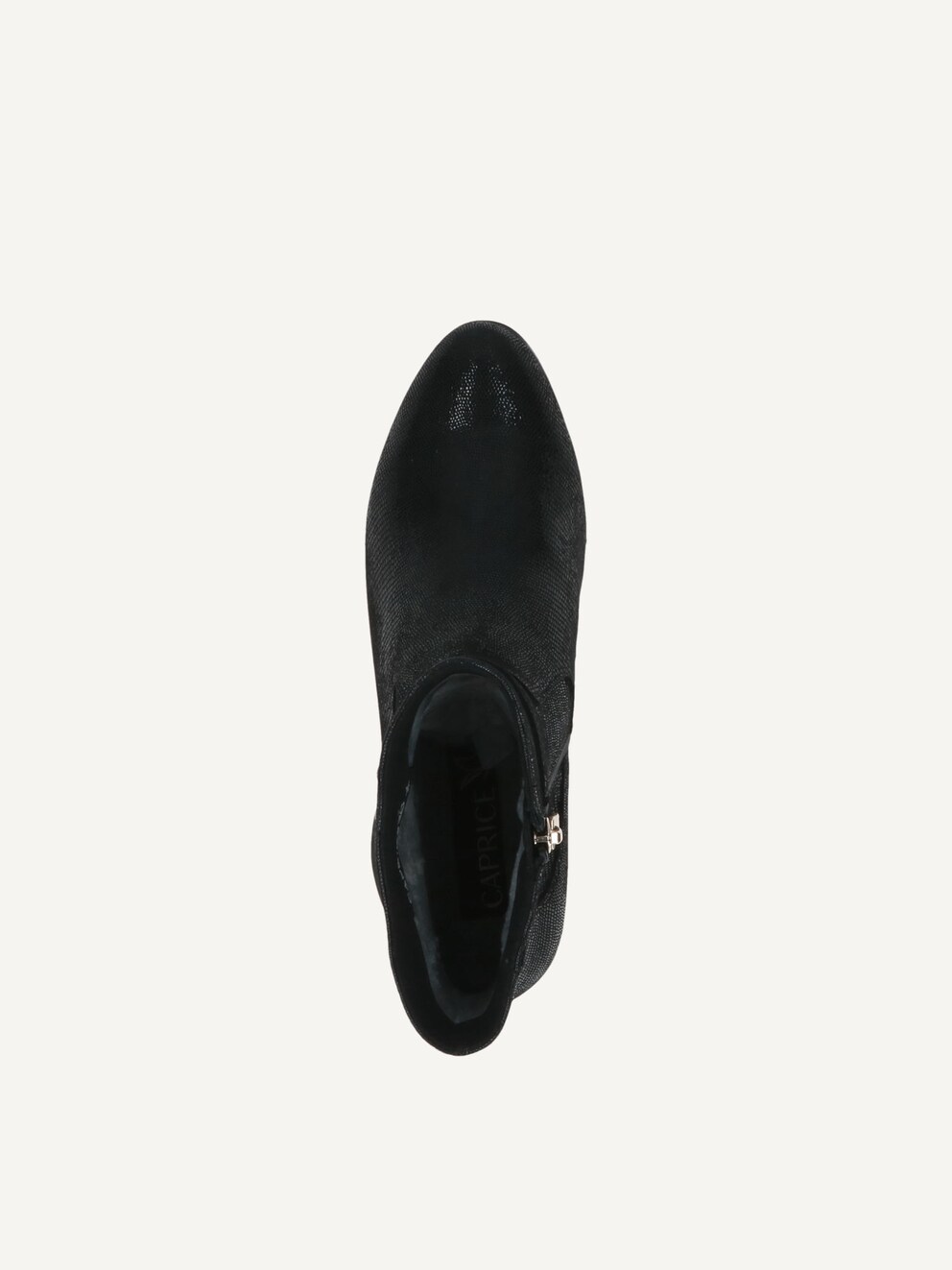 Caprice, Bottine en cuir - noir BLACK REPTILE, image 4 sur 5