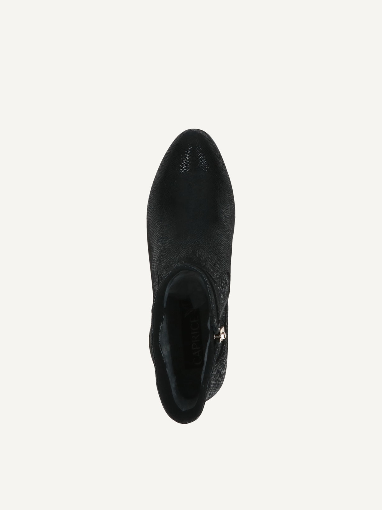 Caprice, Bottine en cuir - noir BLACK REPTILE, image 4 sur 5