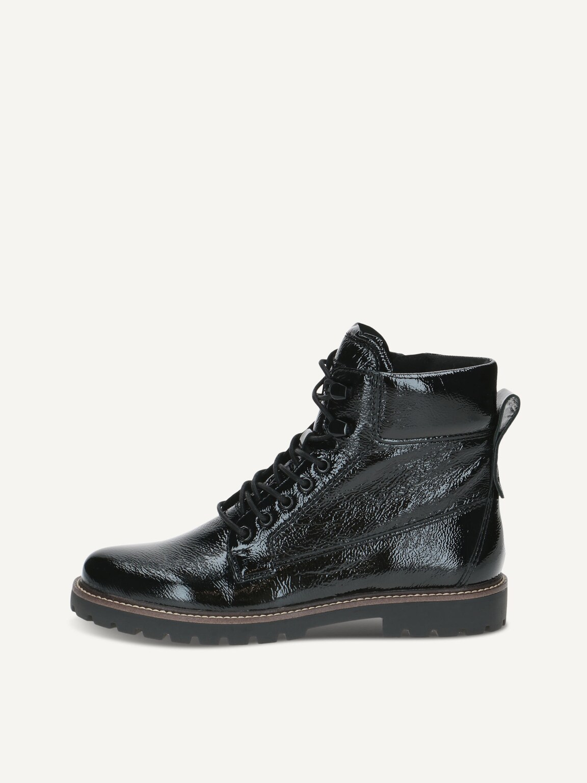 Caprice, Leather Bootie - black BLACK NAPLAK, image 2 of 5