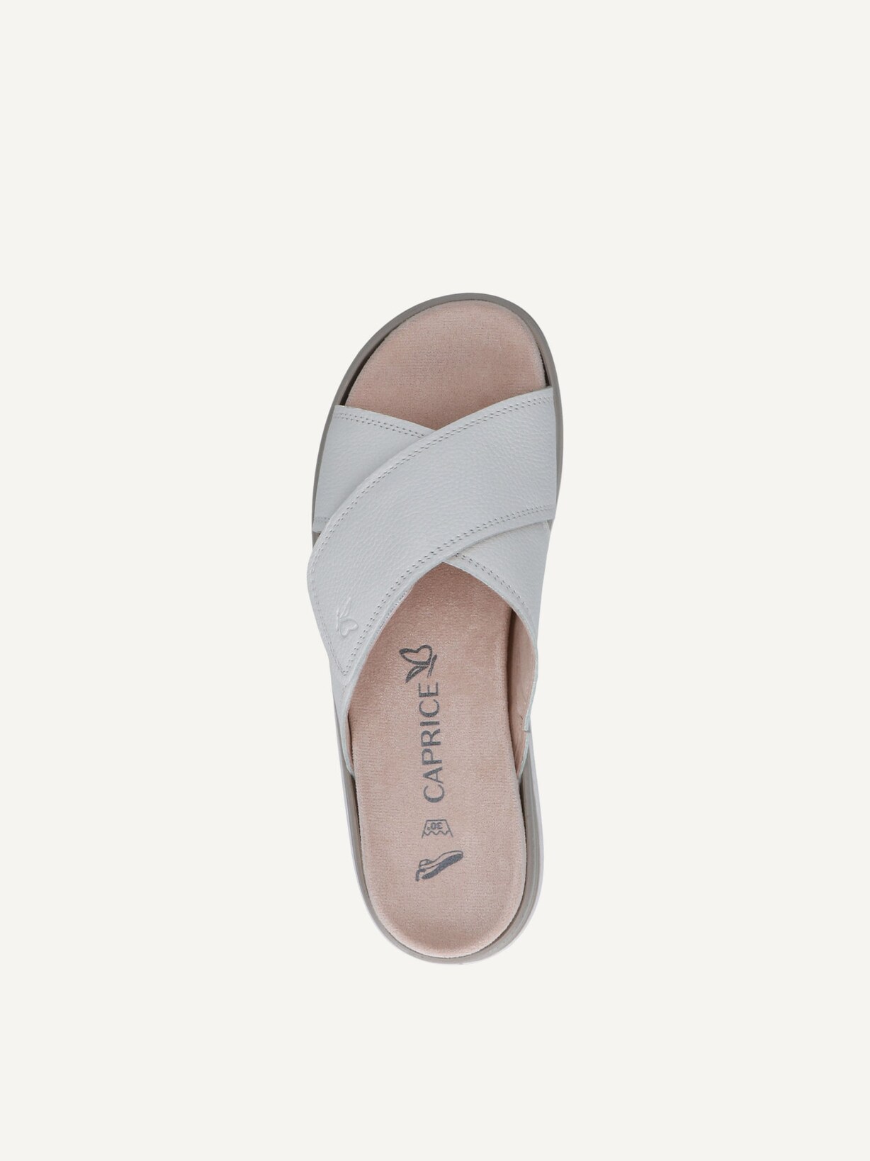 Caprice, Mule en cuir - offwhite WHITE NAPPA, image 4 sur 5