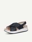 Not selected, Caprice, Leather Sandal - blue OCEAN DEER