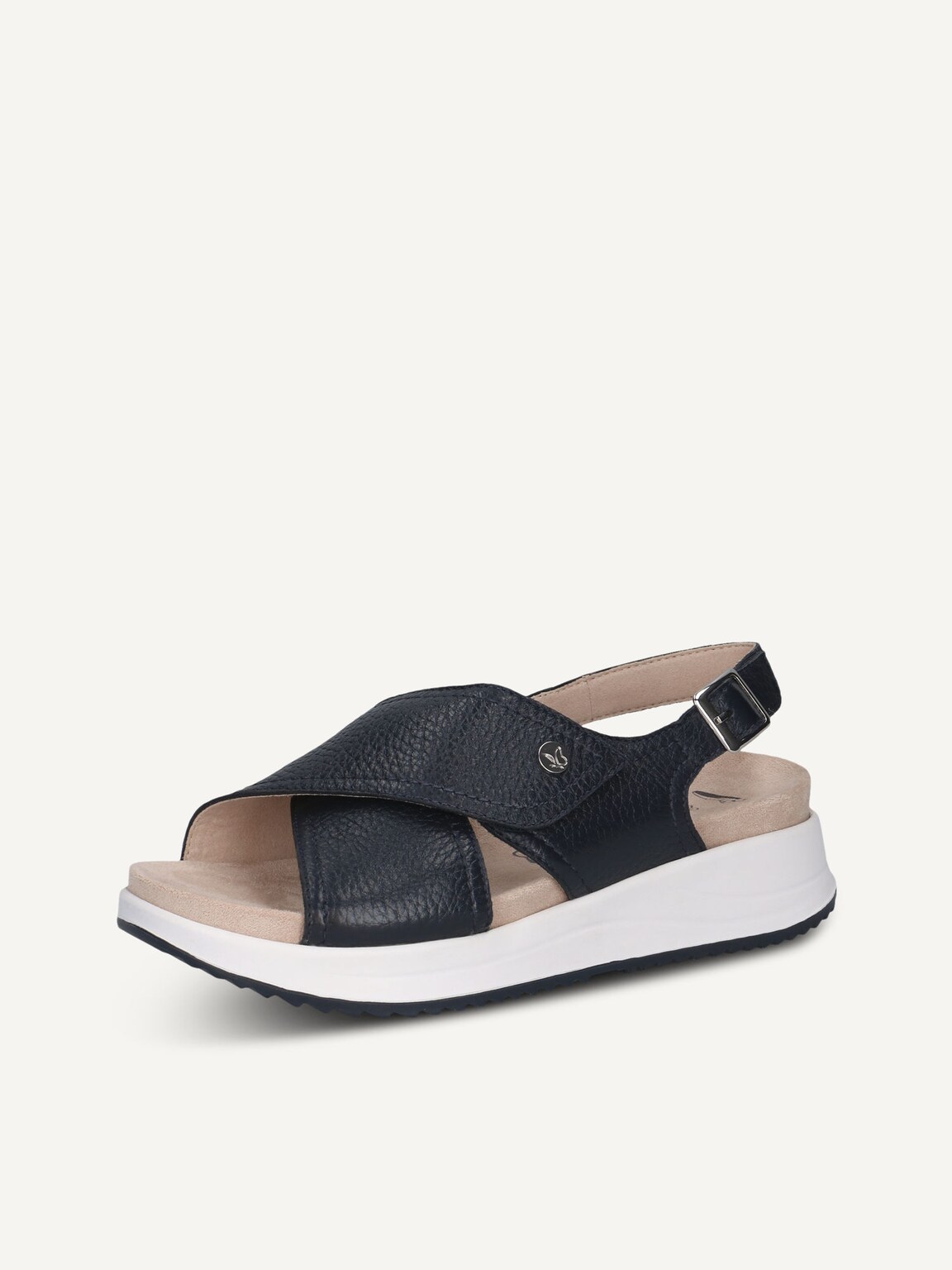 Caprice, Leather Sandal - blue OCEAN DEER, image 1 of 5