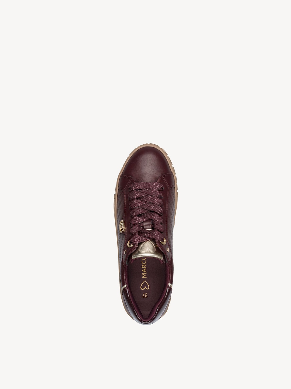 Marco Tozzi, Sneaker - rot BORDEAUX, Bild 5 von 6