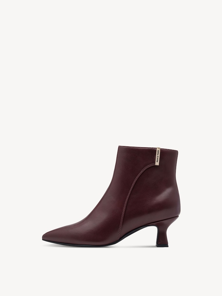 Marco Tozzi, Stiefelette - rot BORDEAUX