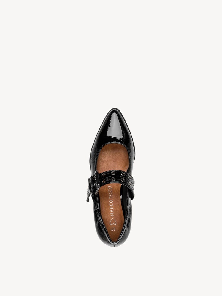 Marco Tozzi, Ballerina - schwarz BLACK PATENT, Bild 3 von 6