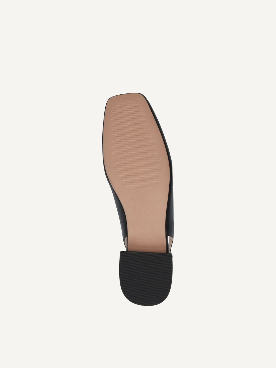 Caprice, Leather sling pumps - black BLACK NAPPA, image 4 of 5