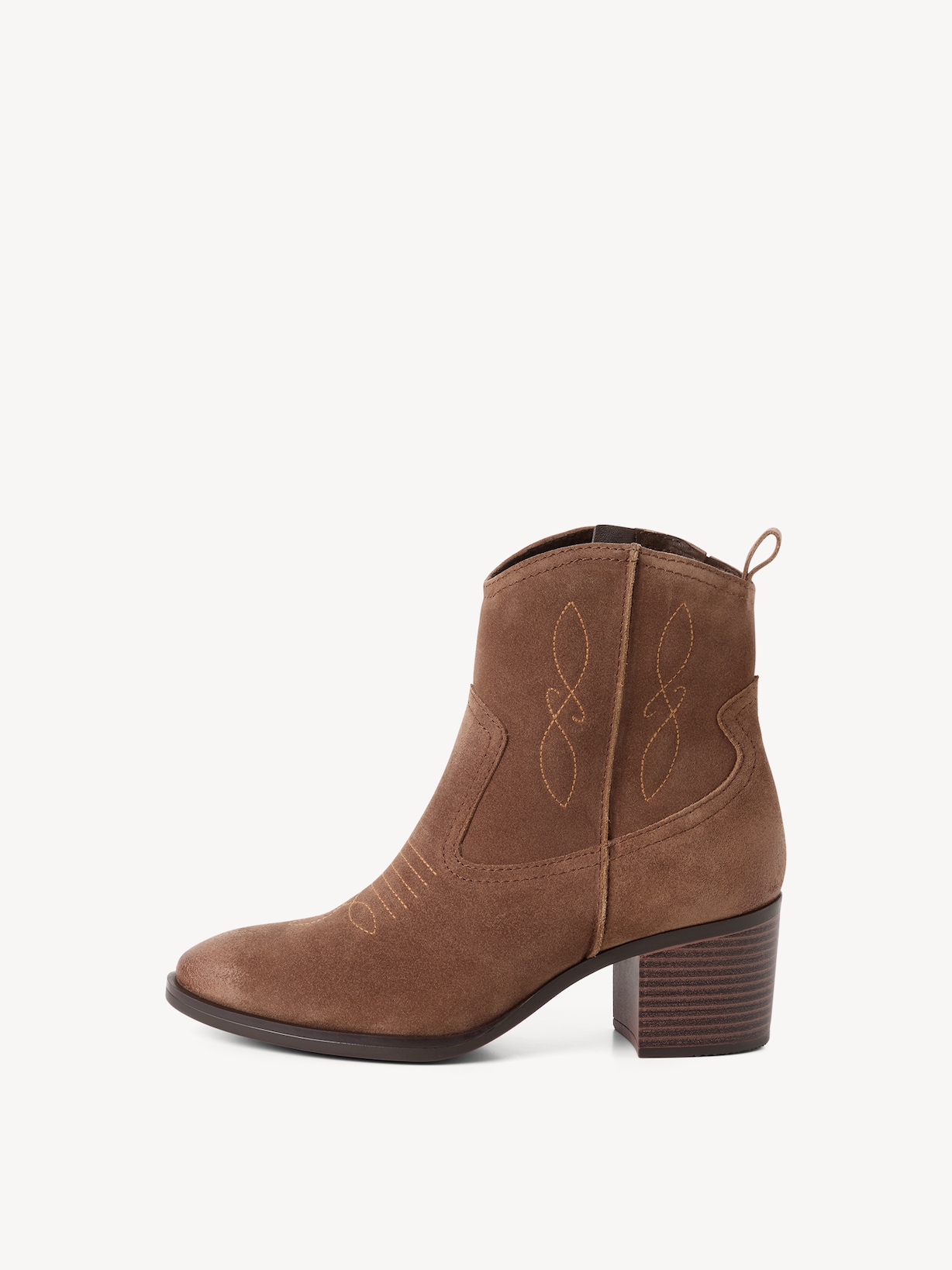 Marco Tozzi, Lederstiefelette - braun BROWN SUEDE, Bild 2 von 6