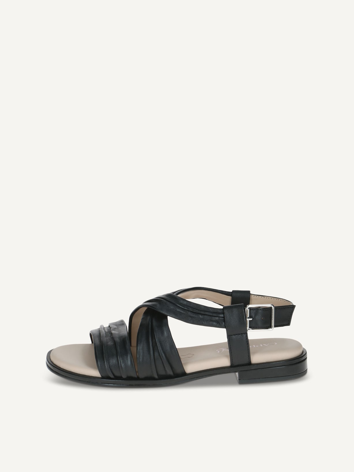 Caprice, Sandale en cuir - noir BLACK NAPPA, image 1 sur 5