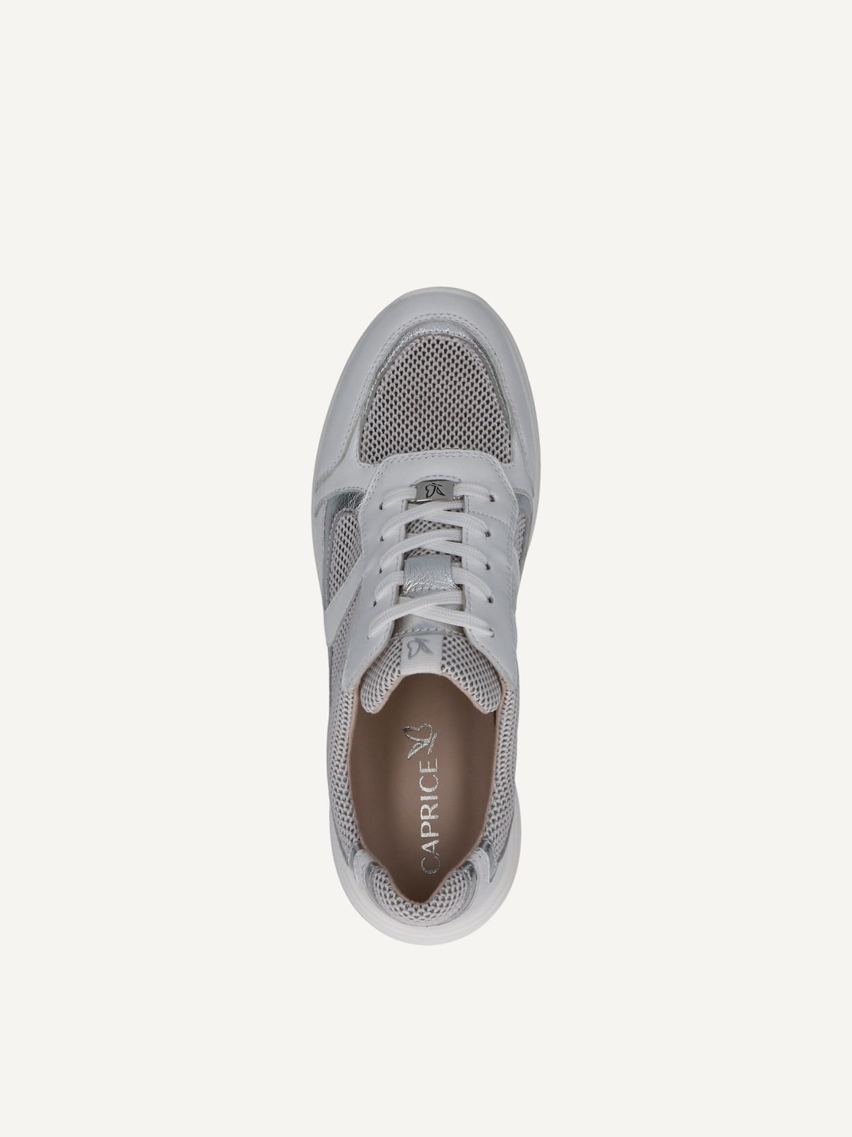 Caprice, Basket - blanc WHITE/SILVER, image 4 sur 5