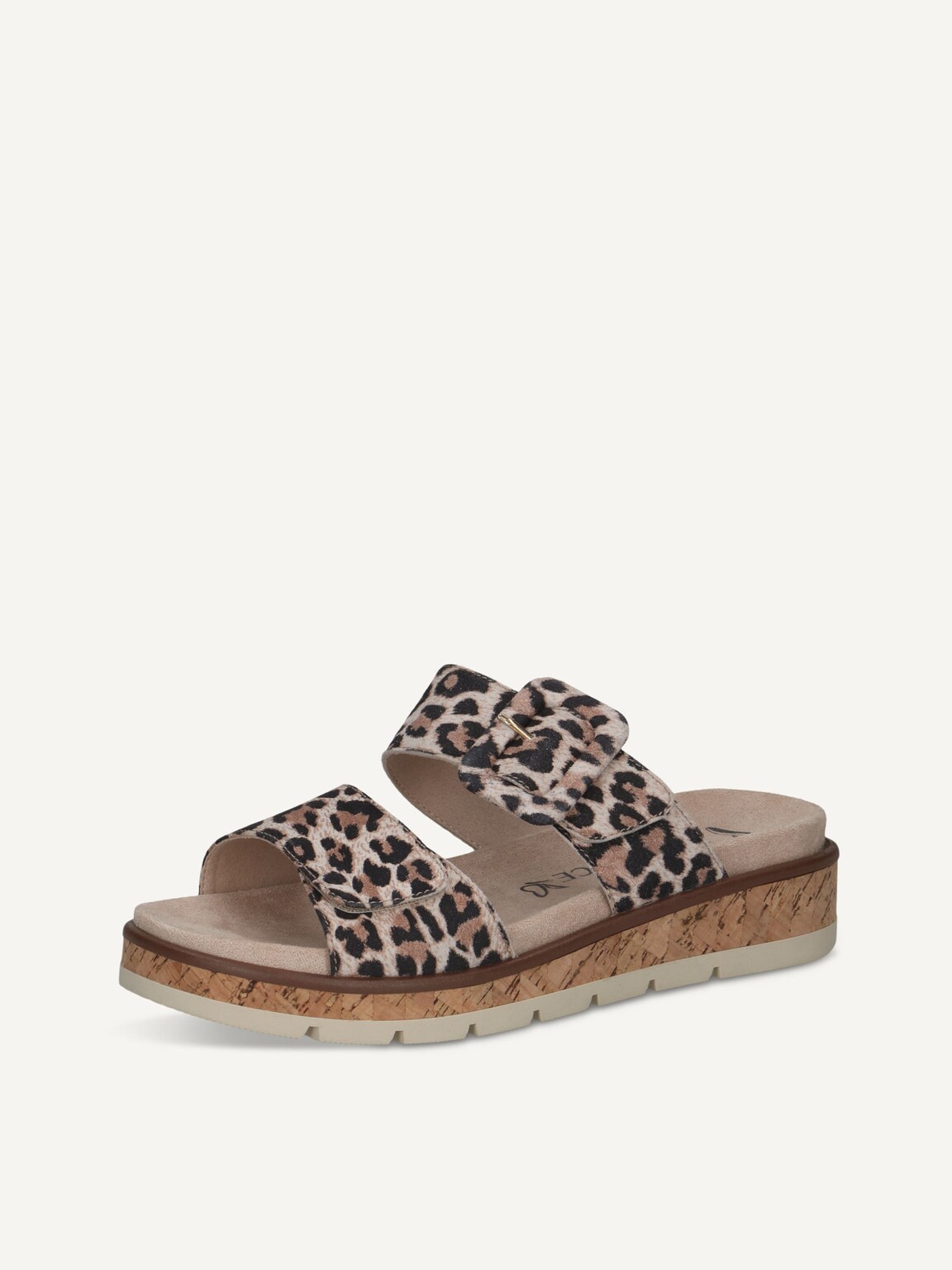 Caprice, Leather Mule - beige LEO, image 1 of 6