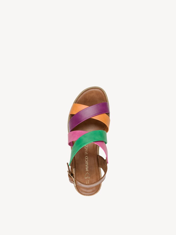 Marco Tozzi, Sandalo - marrone COGNAC MULTI, immagine 3 di 6