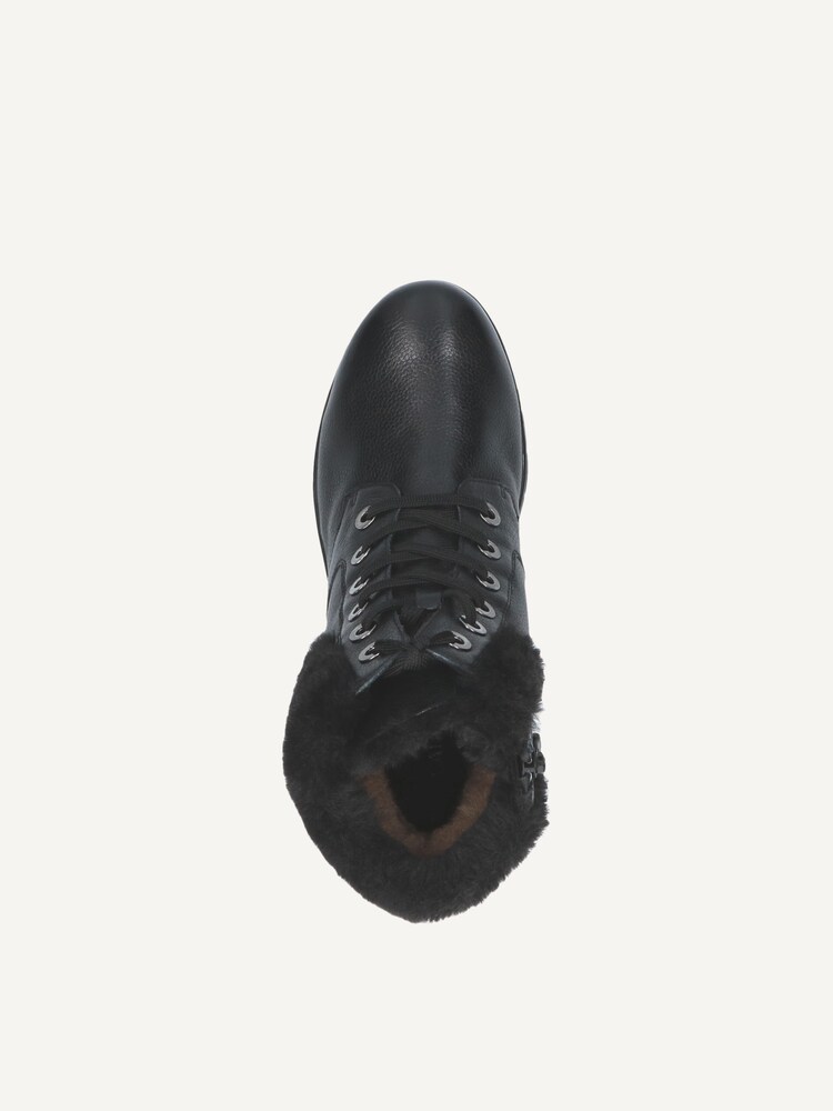 Caprice, Bootie - black warm lining BLACK NAPPA, image 6 of 6