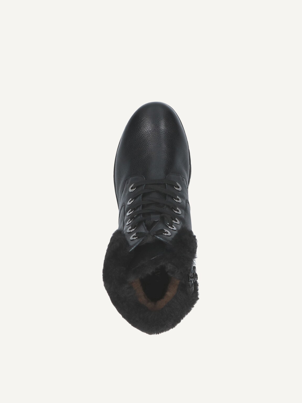 Caprice, Bootie - black warm lining BLACK NAPPA, image 6 of 6
