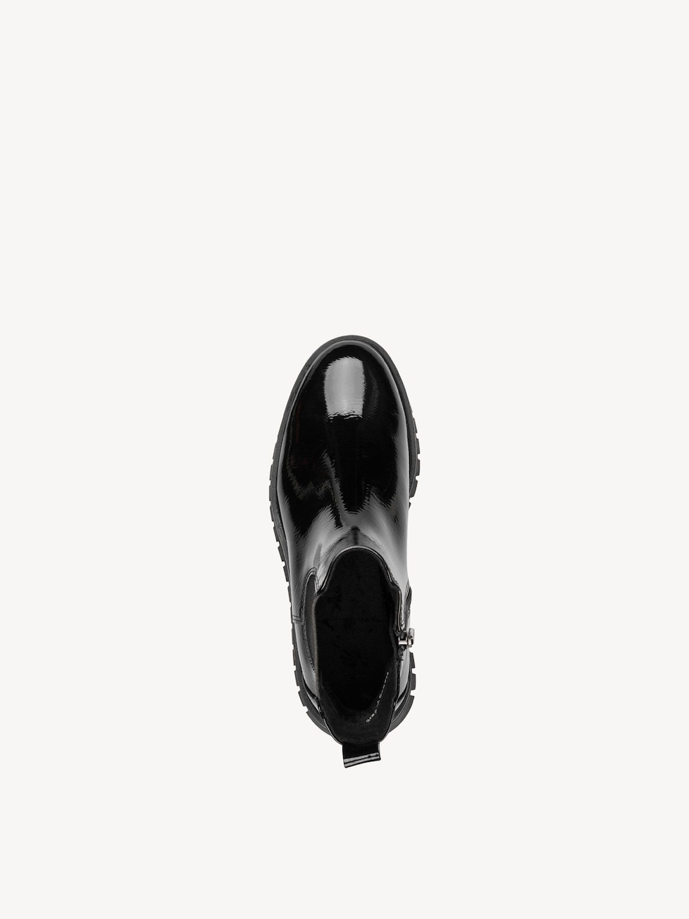 Marco Tozzi, Chelseaboot - zwart BLACK PATENT, afbeelding 6 van 7