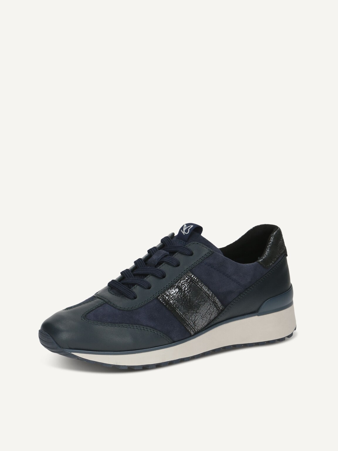 Caprice, Leather Sneaker - blue OCEAN COMB, image 1 of 5