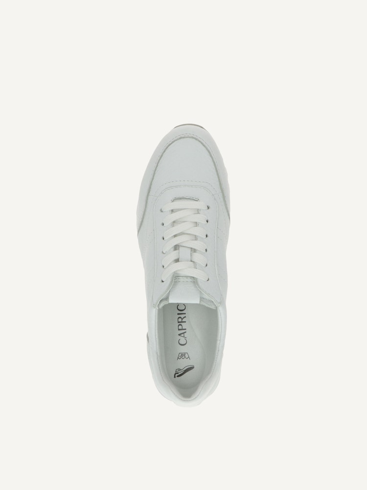 Caprice, Basket en cuir - blanc WHITE DEER COM, image 4 sur 5