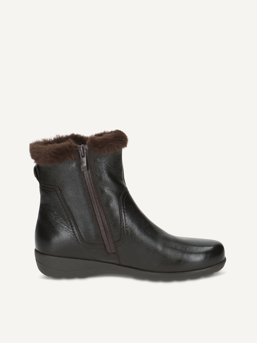 Caprice, Bottine - marron doublure chaude DK BROWN NAPPA, image 3 sur 5