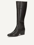 Selected, Caprice, Leather Boots - brown DK BROWN NAPPA