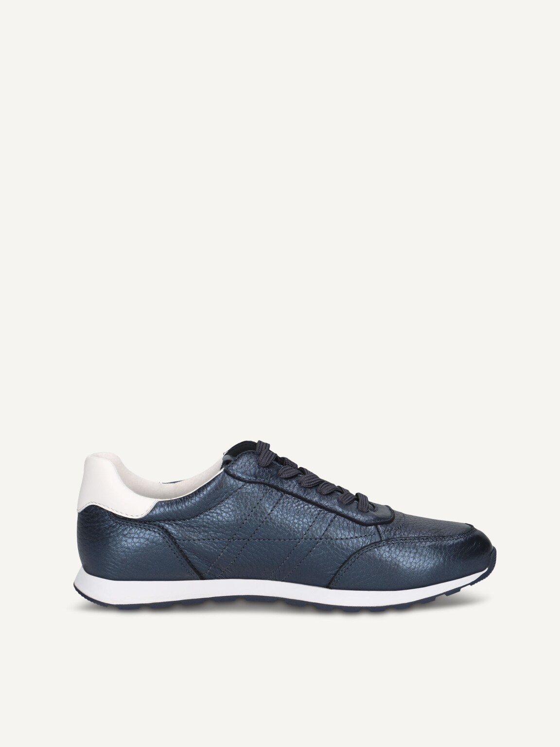 Caprice, Leather Sneaker - blue OCEAN DEER COM, image 3 of 5