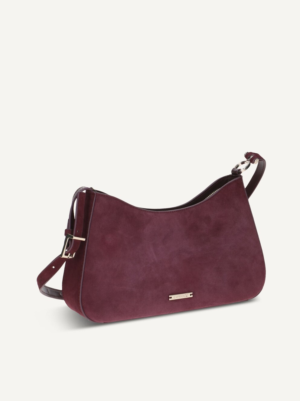 Caprice, Sac à main - rouge BORDEAUX SUEDE, image 3 sur 5