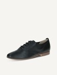 Not selected, Caprice, Leather Low shoes - black BLACK NAPPA