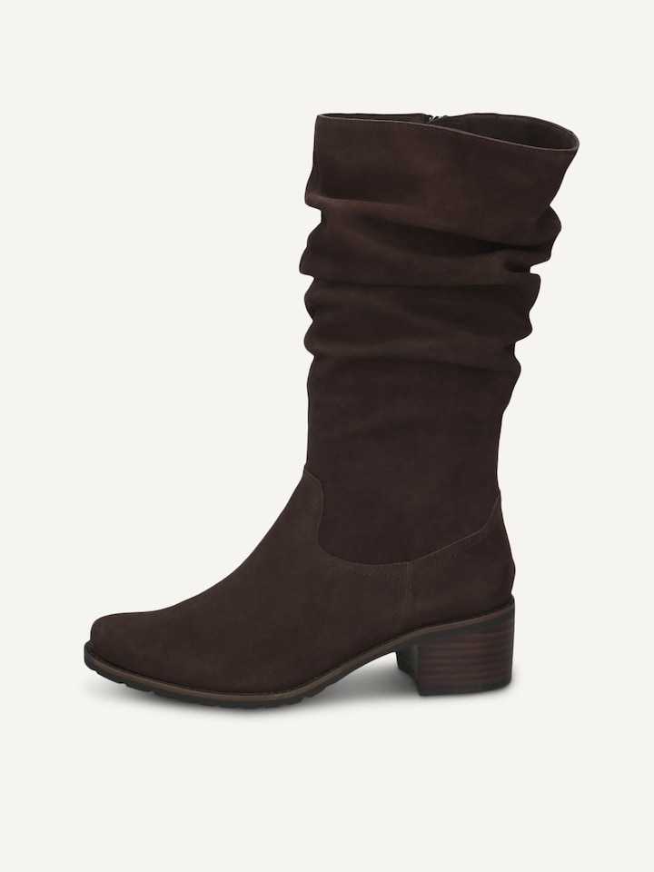 Caprice, Lederstiefelette - braun DK BROWN SUEDE