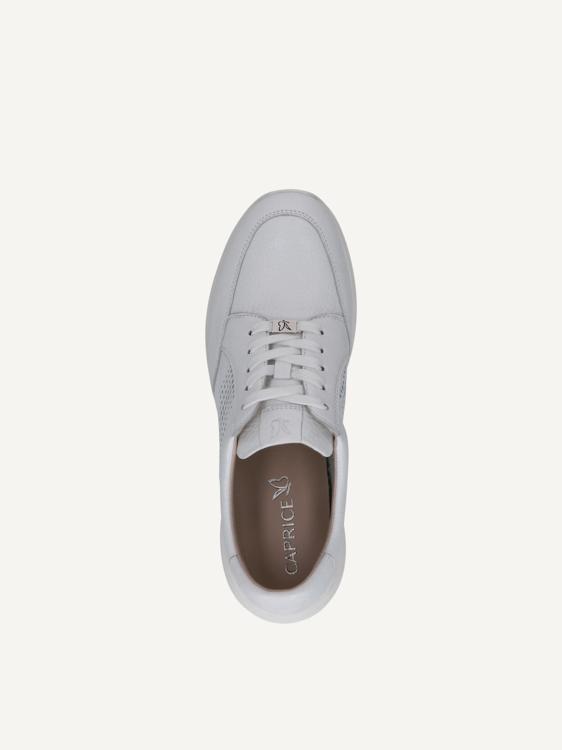 Caprice, Leather Sneaker - offwhite WHITE DEER, image 5 of 5