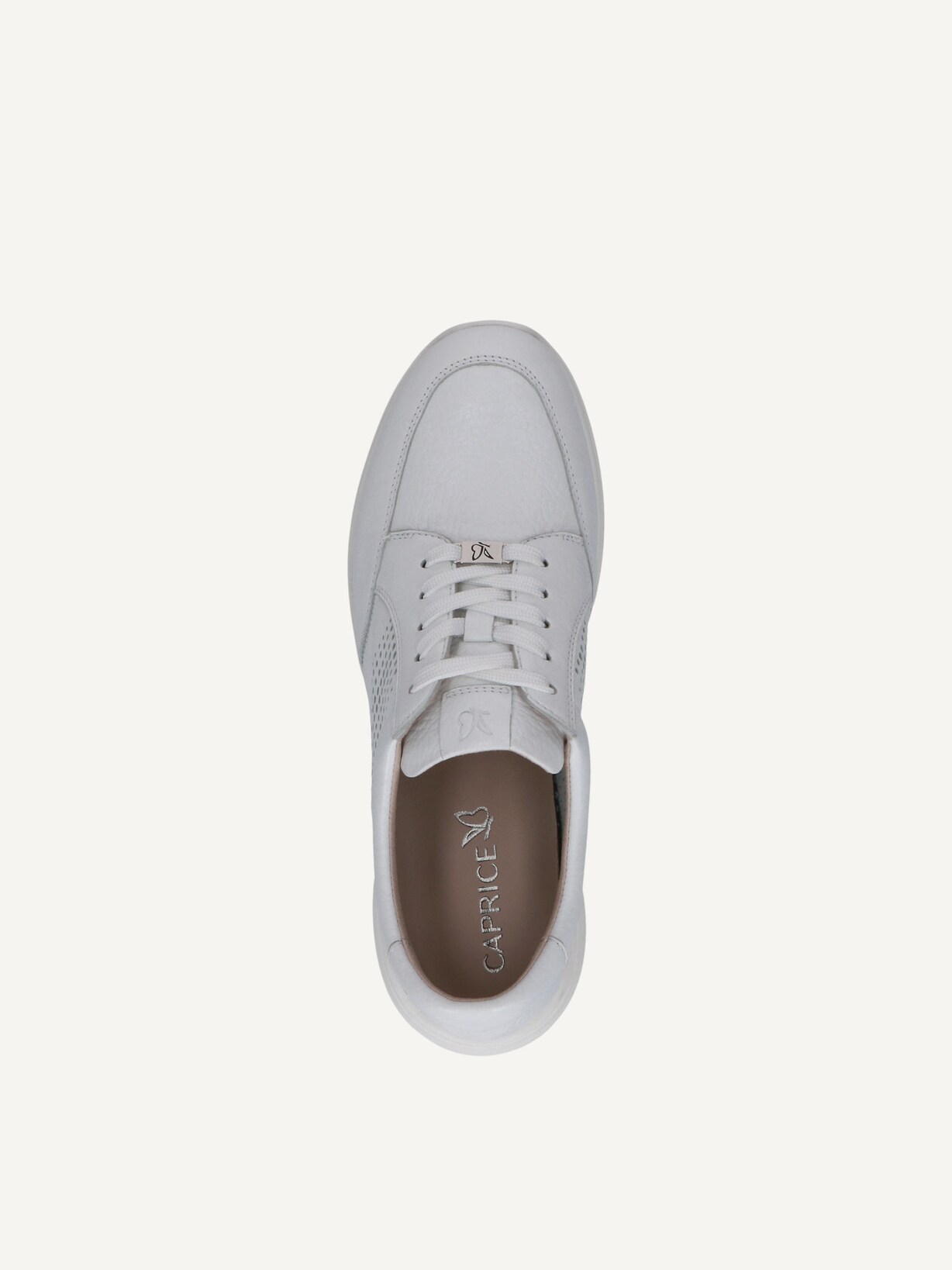 Caprice, Basket en cuir - offwhite WHITE DEER, image 4 sur 5
