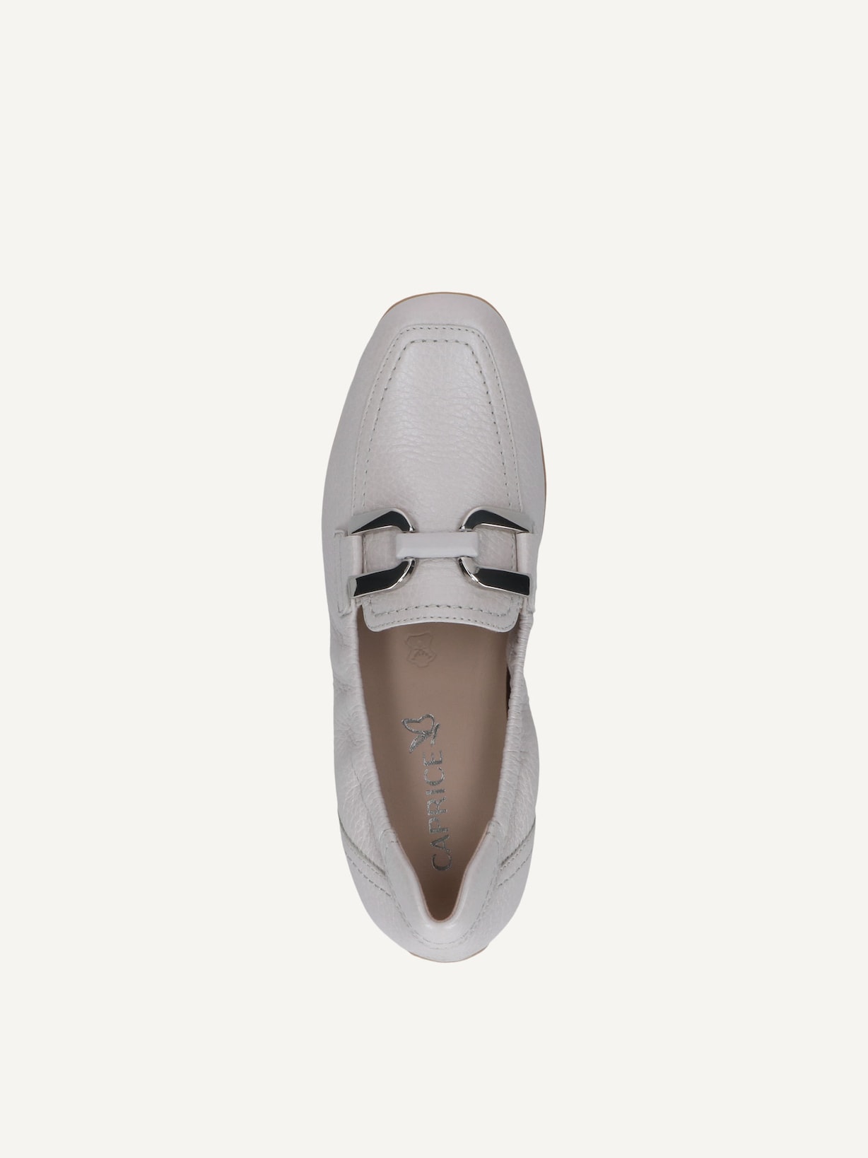 Caprice, Mocassin en cuir - blanc PEARL PER.DEER, image 4 sur 5