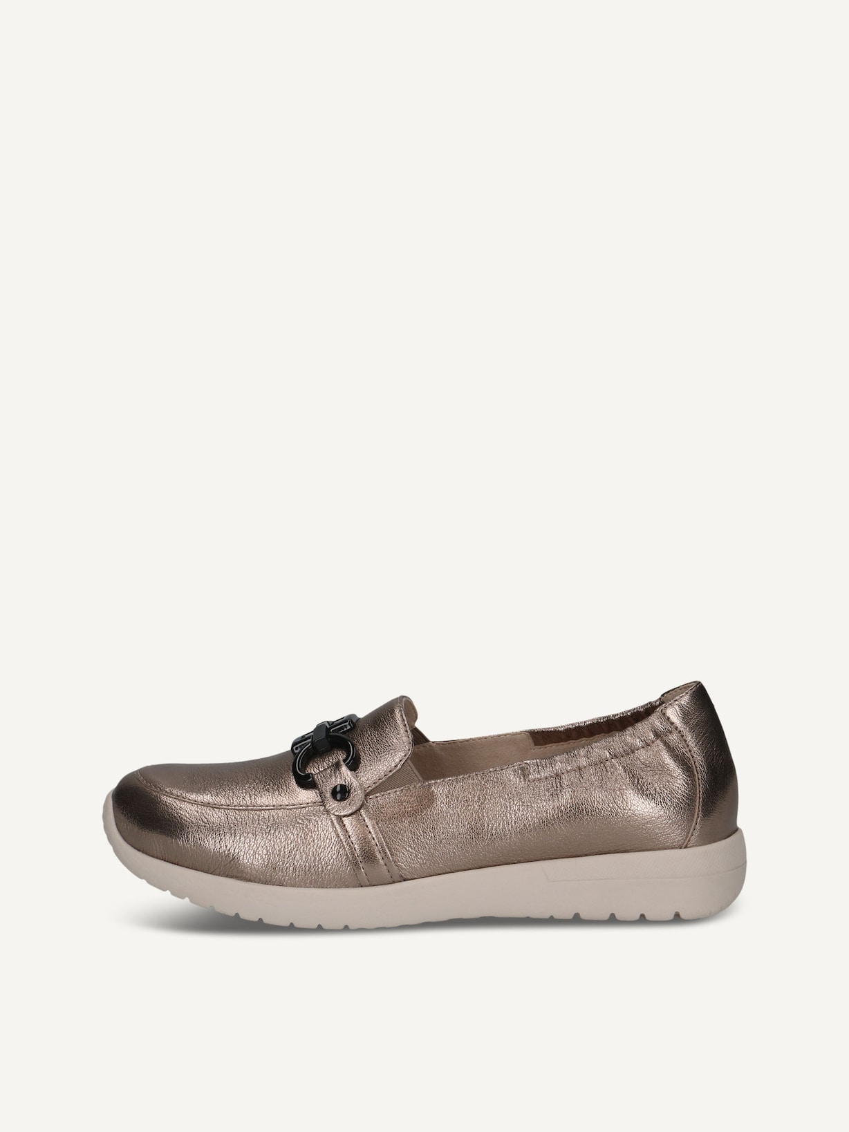 Caprice, Slipper en cuir - marron TAUPE METALLIC, image 1 sur 6