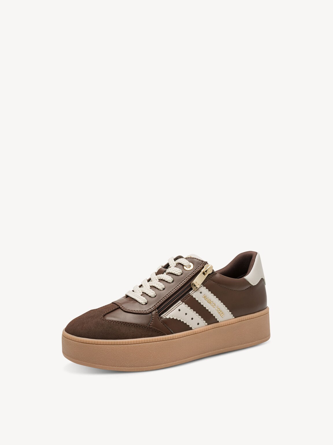 Marco Tozzi, Sneaker - marrone CHOCO COMB, immagine 2 di 6