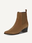 Not selected, Caprice, Bootie - brown BROWN SUEDE
