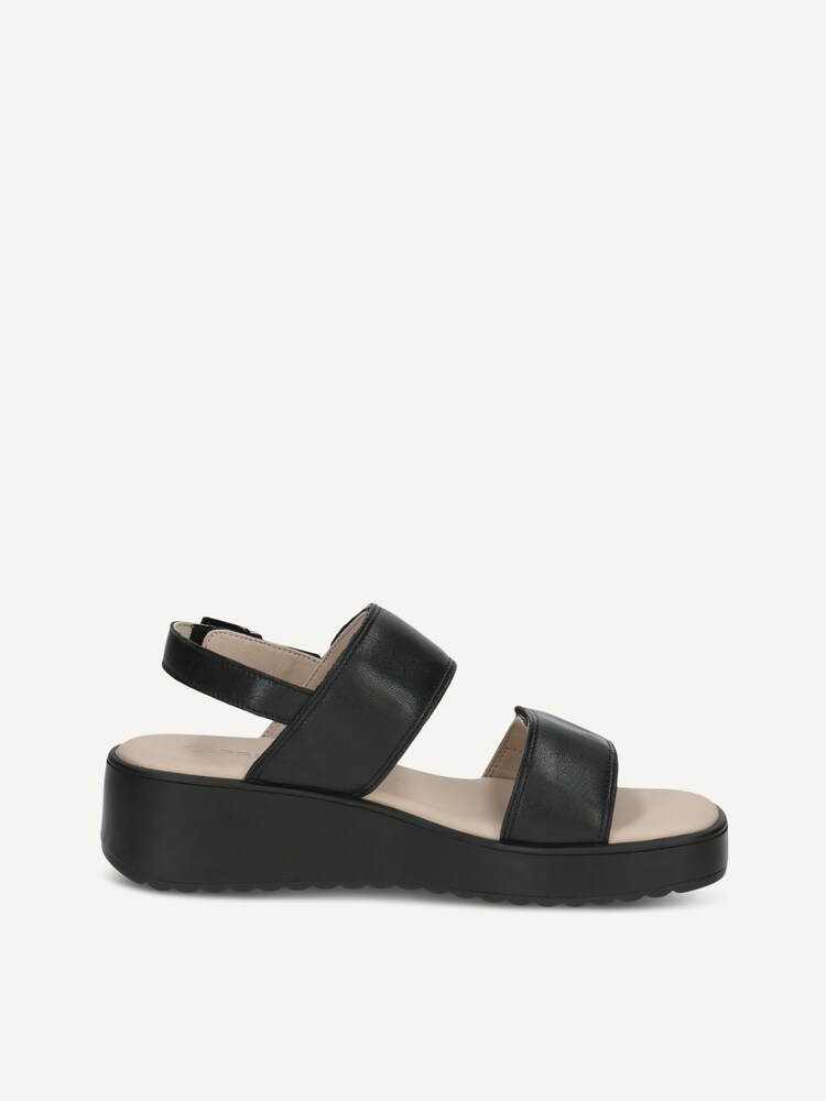 Caprice, Sandale en cuir - noir BLACK NAPPA, image 3 sur 5