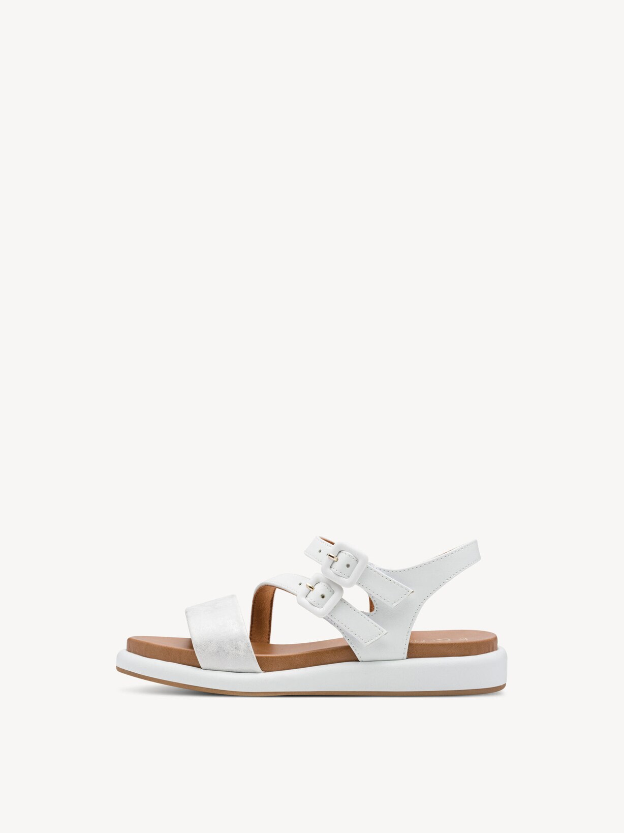 Marco Tozzi, Sandaal - wit WHITE COMB, afbeelding 2 van 6
