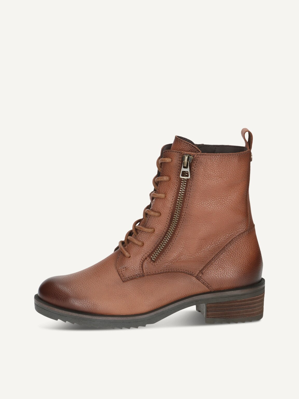Caprice, Leather Bootie - brown COGNAC NAPPA, image 2 of 5