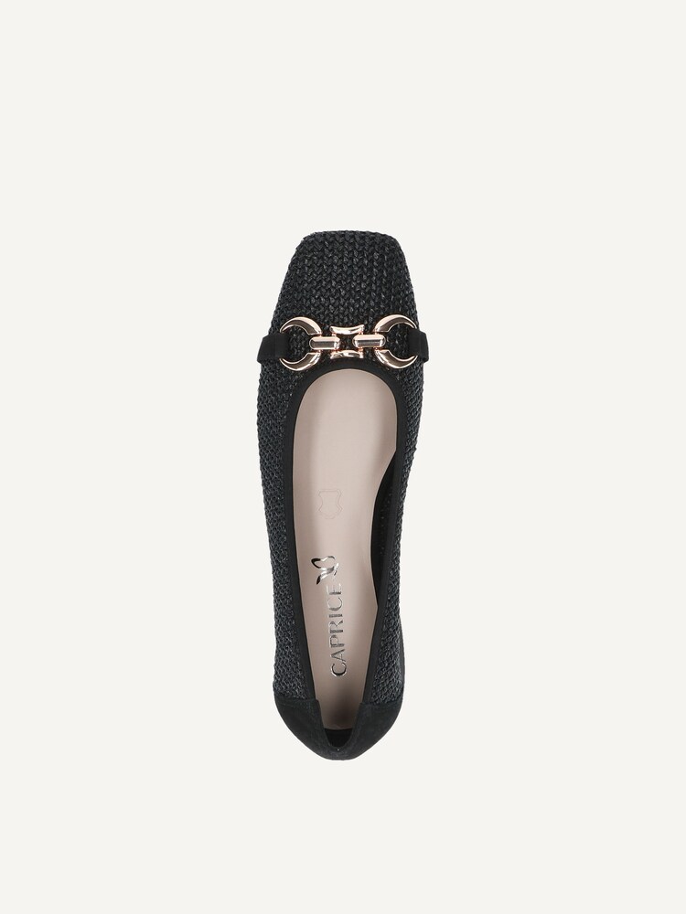 Caprice, Ballerine - noir BLACK COMB, image 4 sur 5