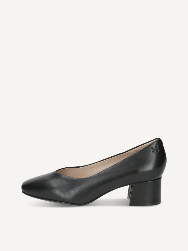 Caprice, Escarpin en cuir - noir BLACK NAPPA