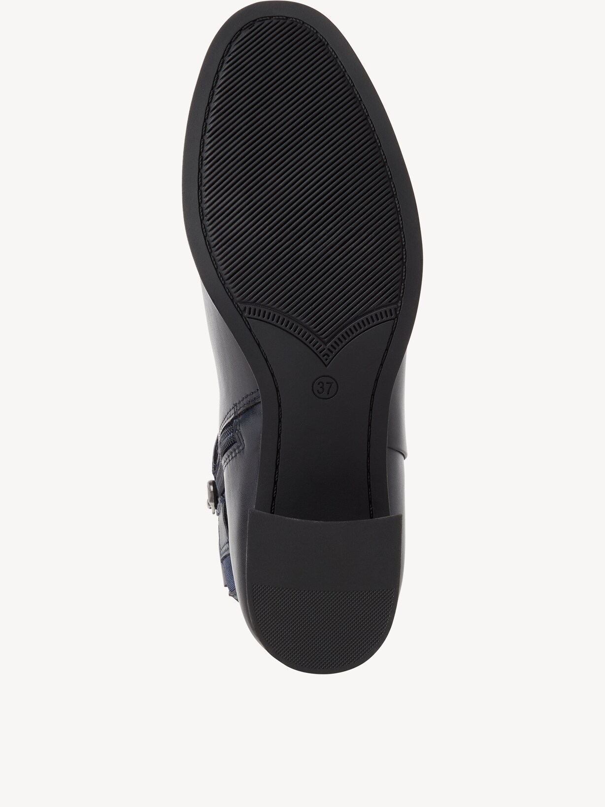 Marco Tozzi, Bottine en cuir - bleu DK.NAVY, image 3 sur 6