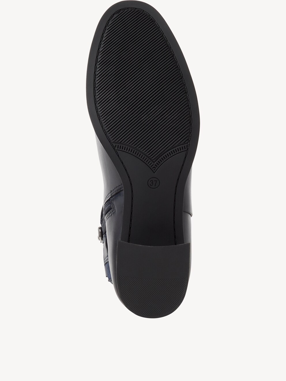 Marco Tozzi, Bottine en cuir - bleu DK.NAVY, image 3 sur 6