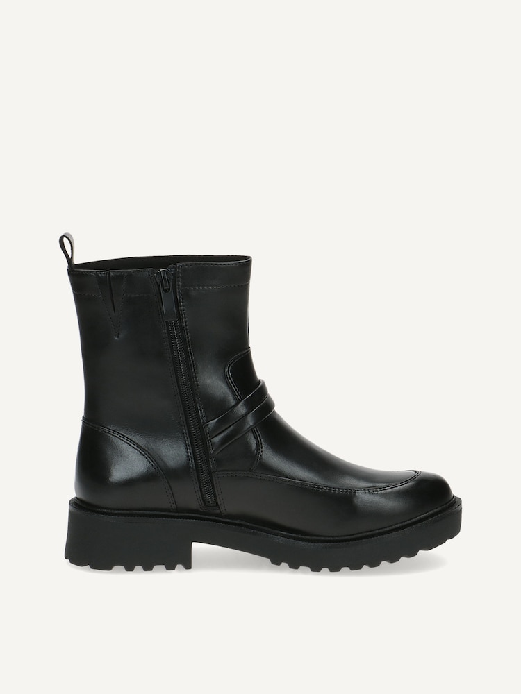 Caprice, Bottine en cuir - noir BLACK NAPPA, image 4 sur 6
